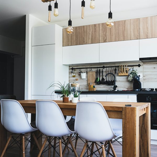 Een industrieel interieur ontwerp